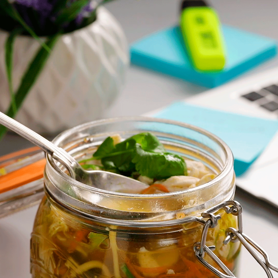 Chicken Noodle Soup in a Jar | Tastemade