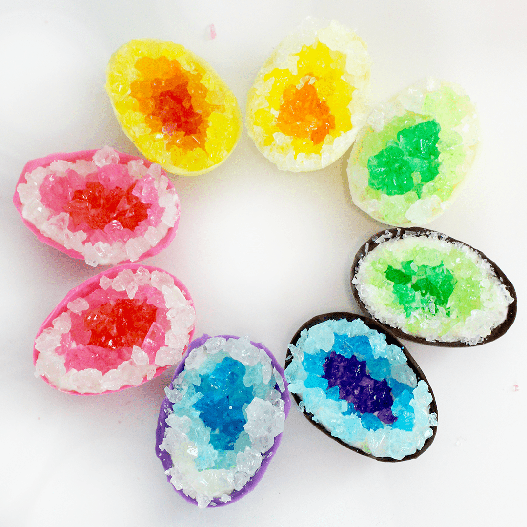 Geode Chocolate Eggs | Tastemade