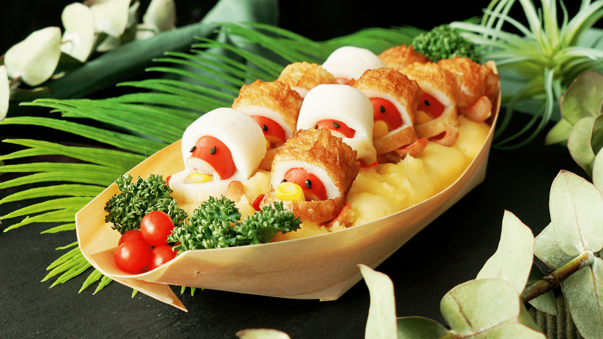 Helmet Sausage Steamed Bread Tastemade