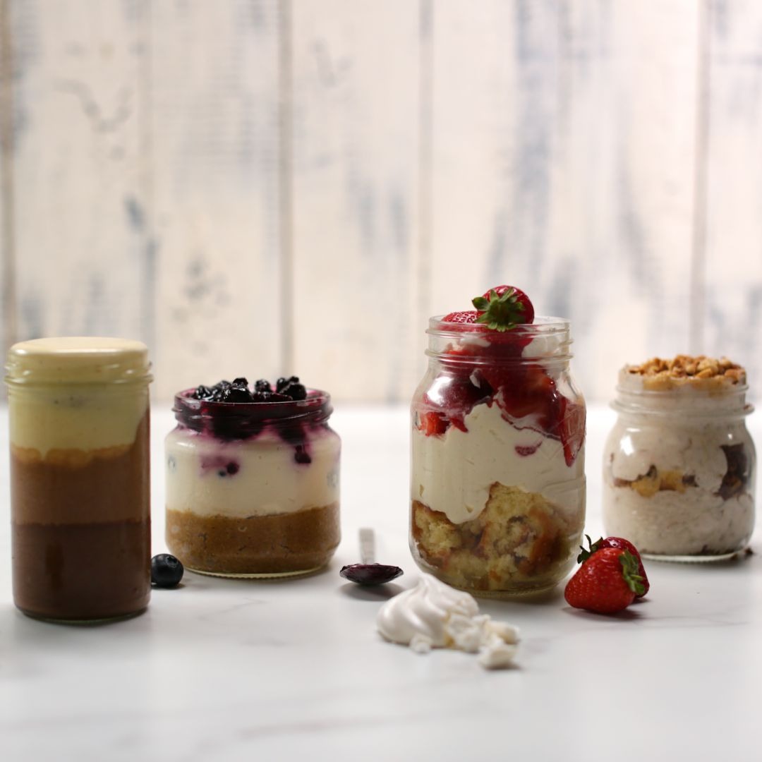 Jam Jar Desserts 4 Ways Tastemade