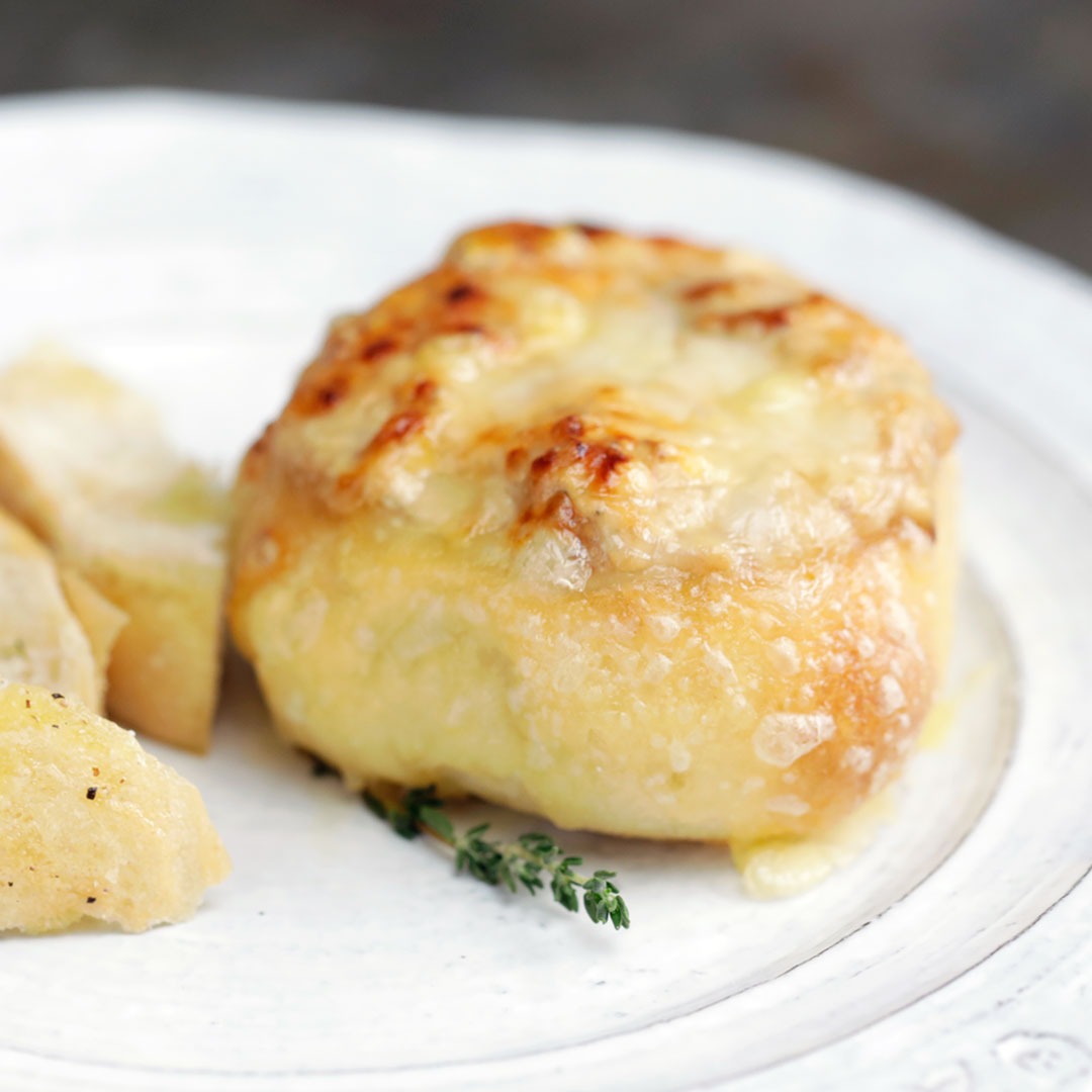 French Onion Dip Mini Bread Bowls Recipe - The Cookie Rookie®