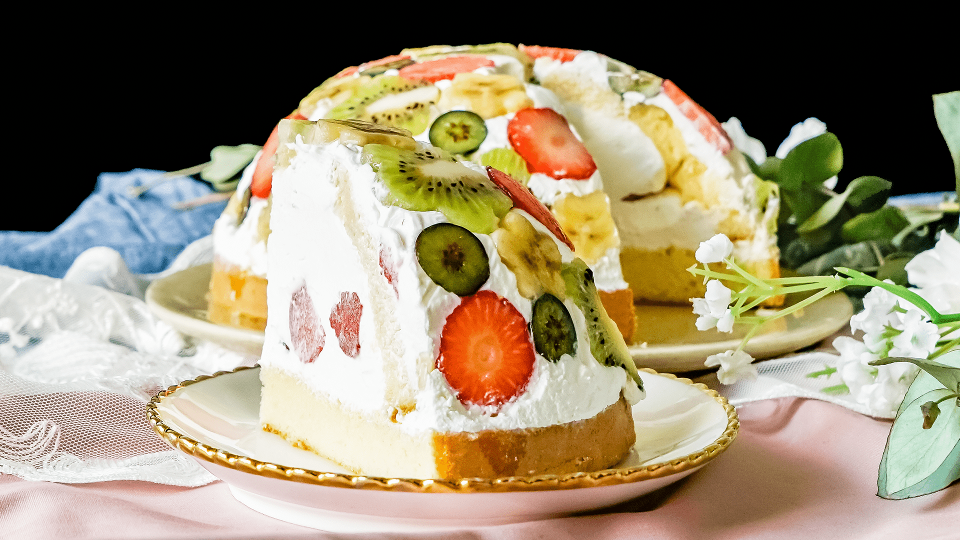 Fruit Pastry Cake, Masam Masam Manis