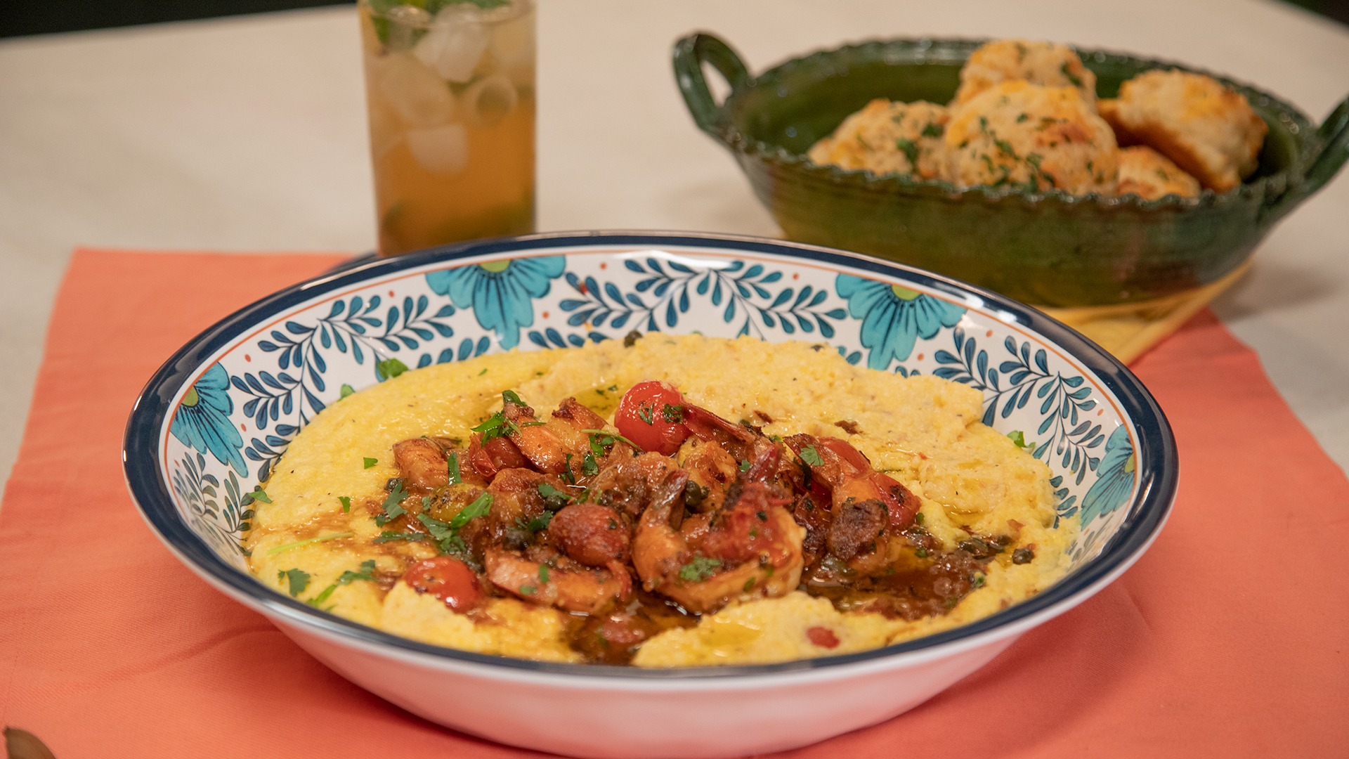 Shrimp Scampi & Polenta Grits | Tastemade