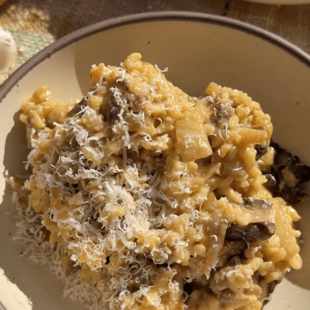 Hearty Mushroom Risotto with Sausage & Fennel | Tastemade