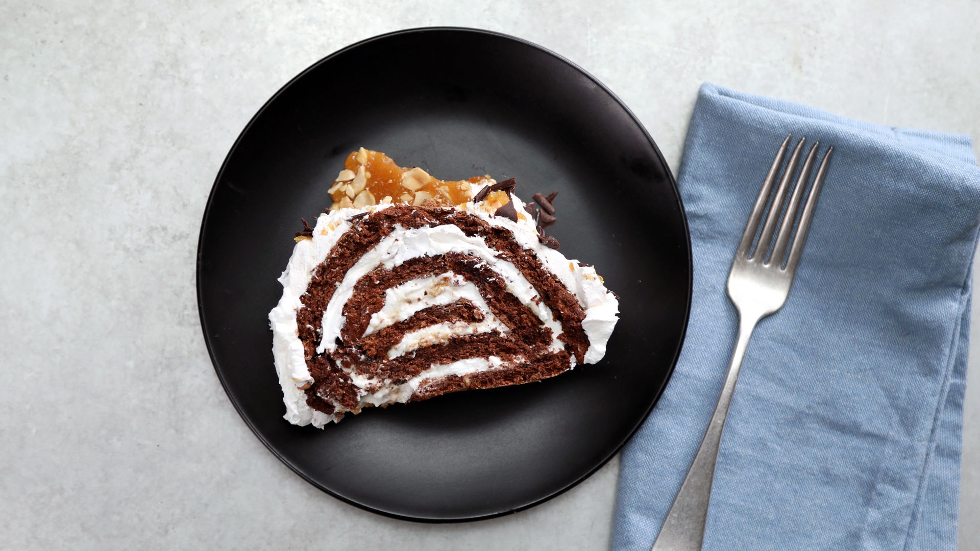 Salt Roulade Salted Caramel Roulade | Tastemade