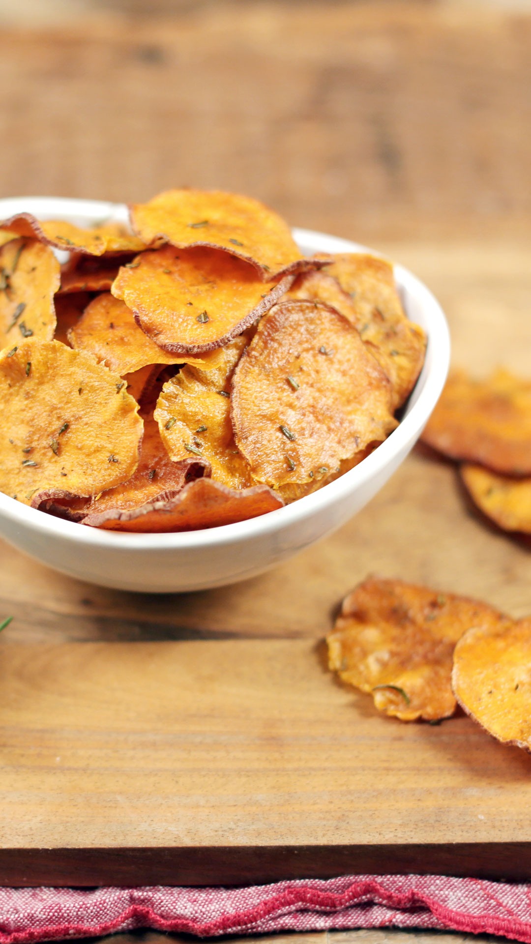 Sweet Potato & Rosemary Crisps/ Chips — photo 5