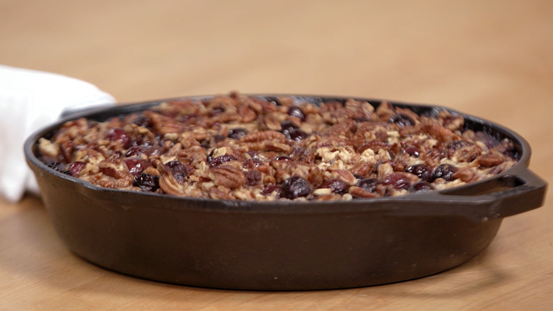 Baked Banana Berry Oatmeal-image