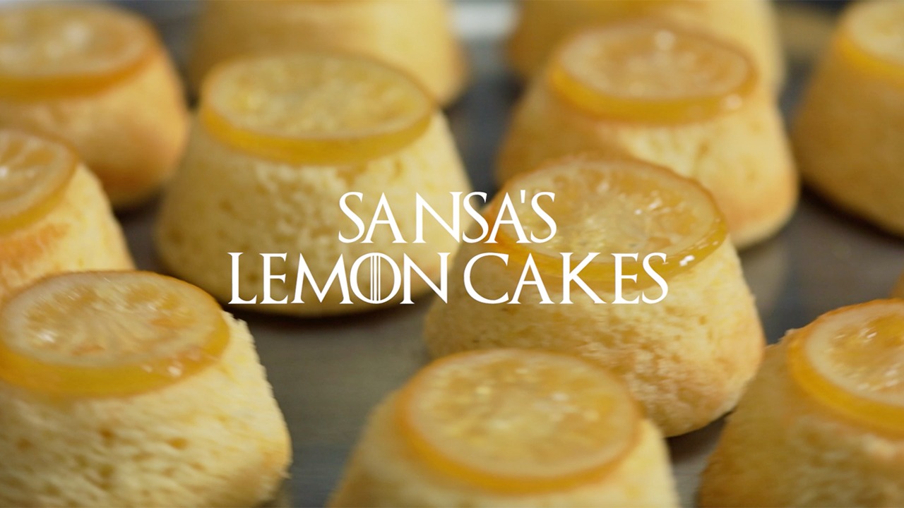 Game of Thrones Inspired Dessert: Bite Sized Lemon Pound Cakes