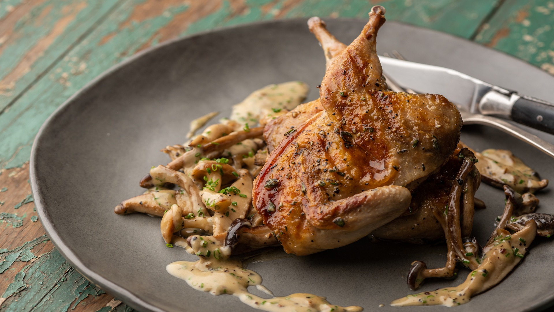 Pan Roasted Quail Tastemade