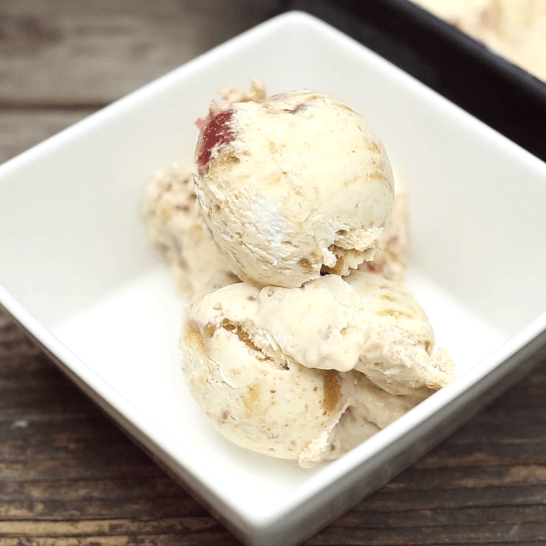 PB&J Ice Cream Tastemade