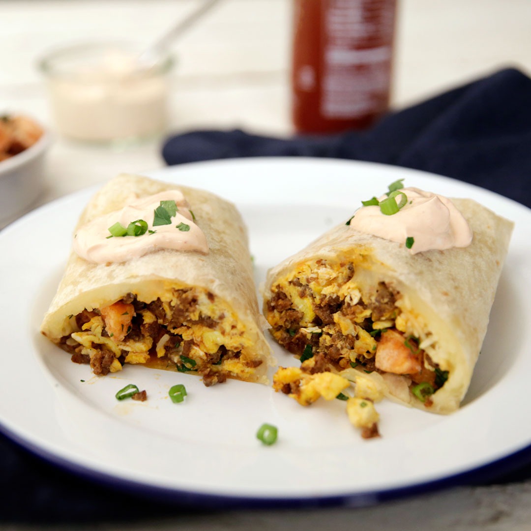 Homemade Breakfast Burrito Tastemade