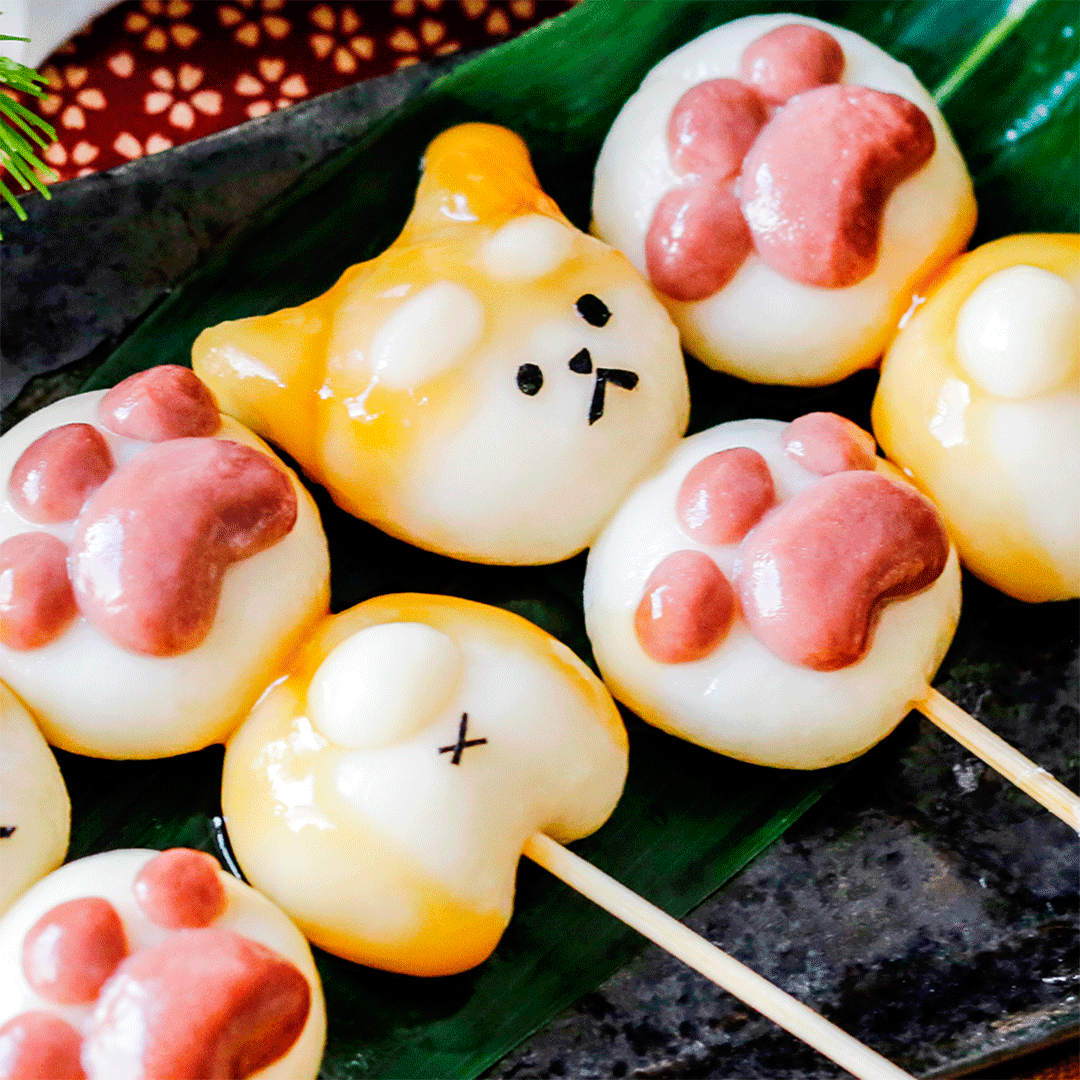 Shiba Inu Mitarashi Dango | Tastemade