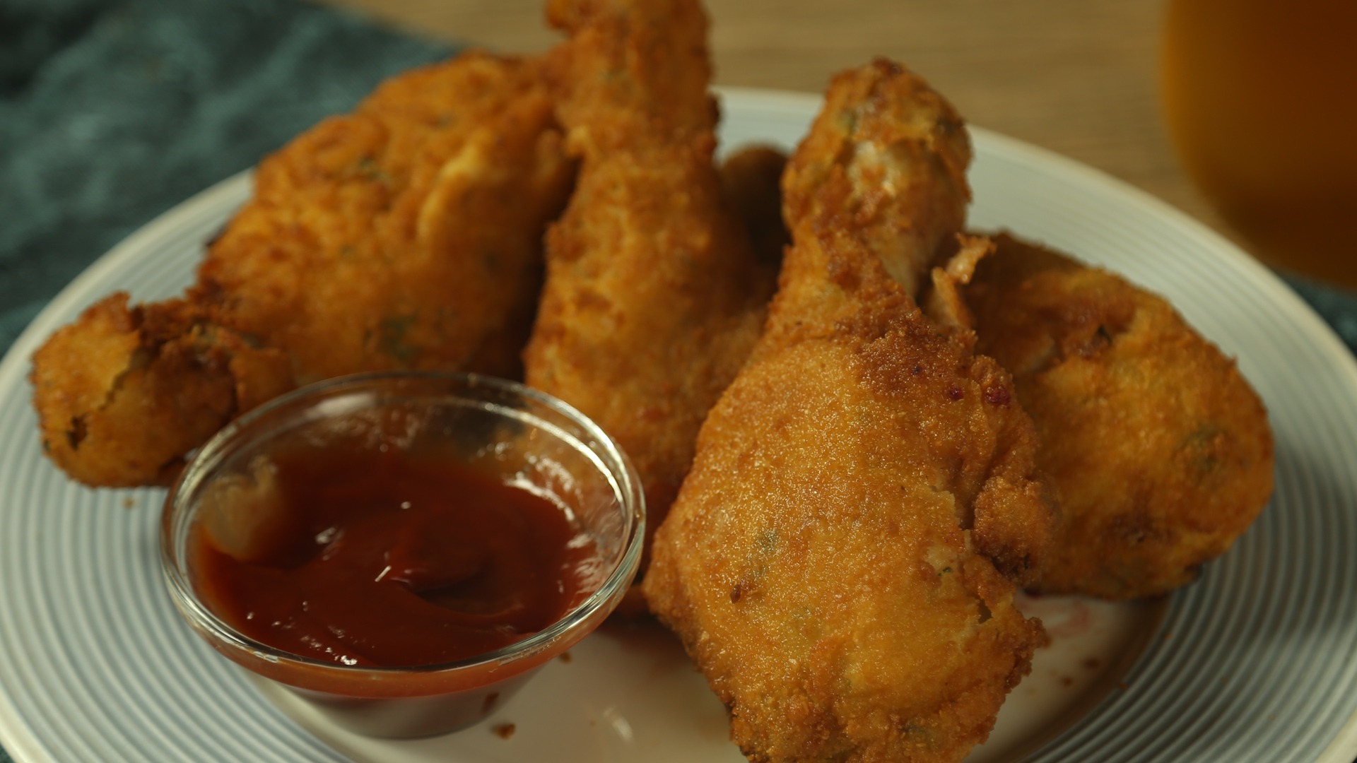 DeepFried Marinated Chicken Drumsticks Tastemade