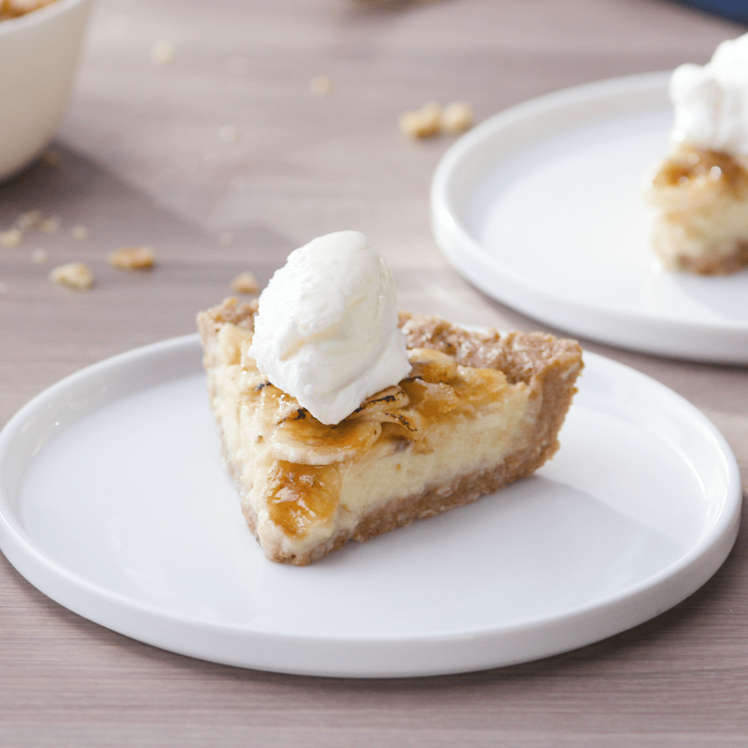 Banana Cream Pie with Oat Crust | Tastemade