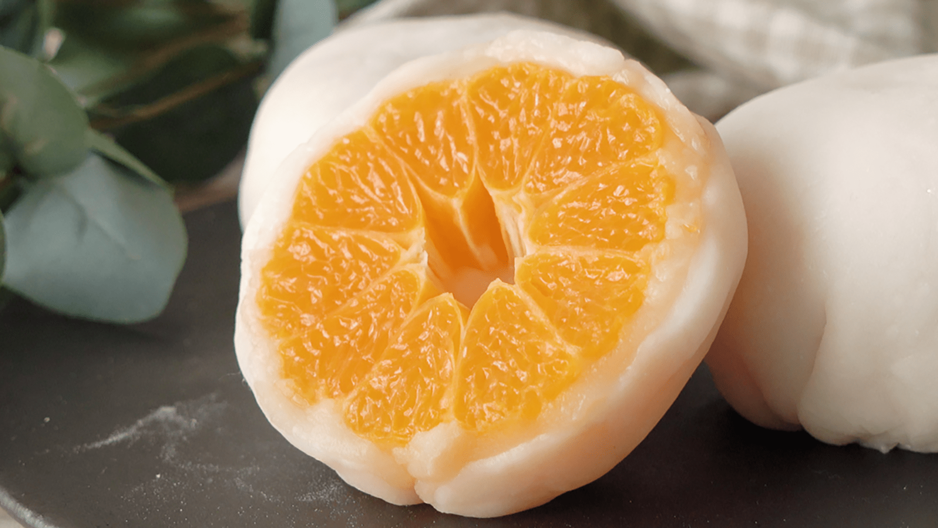 Soft and Chewy Mandarin Daifuku Mochi | Tastemade