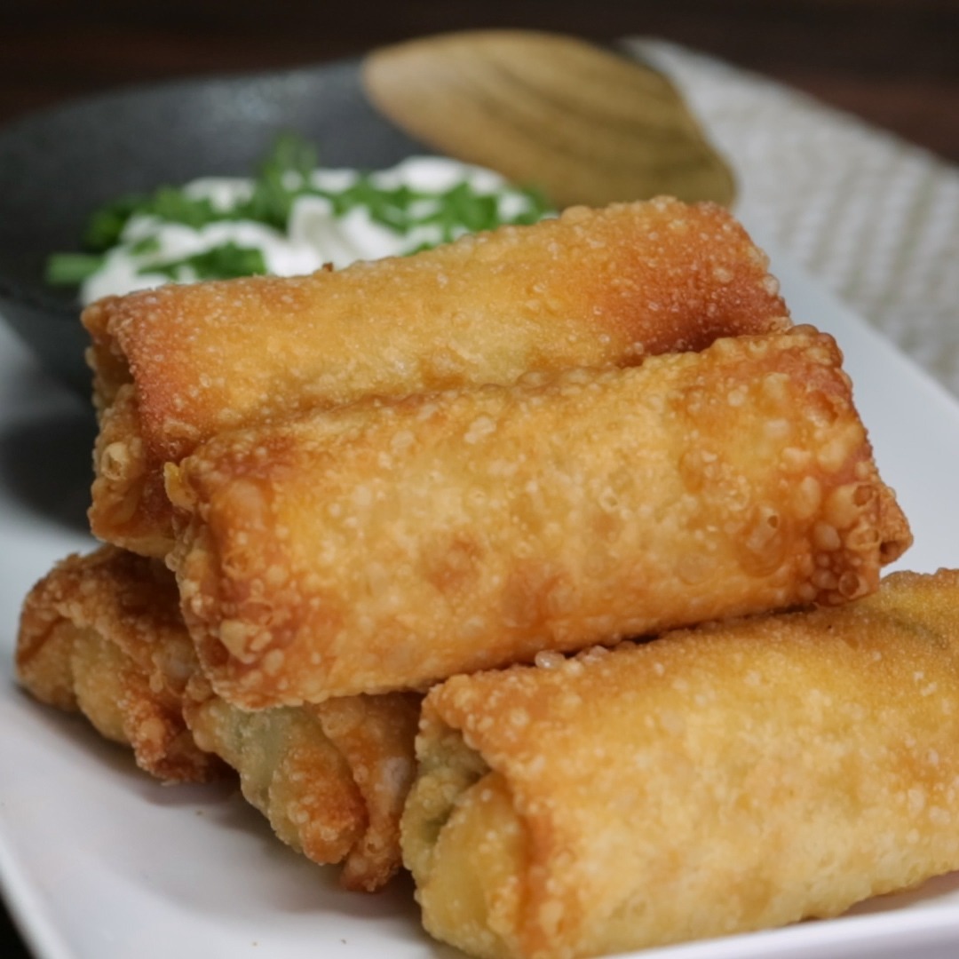 Loaded Mashed Potatoes Egg Roll Tastemade 4691