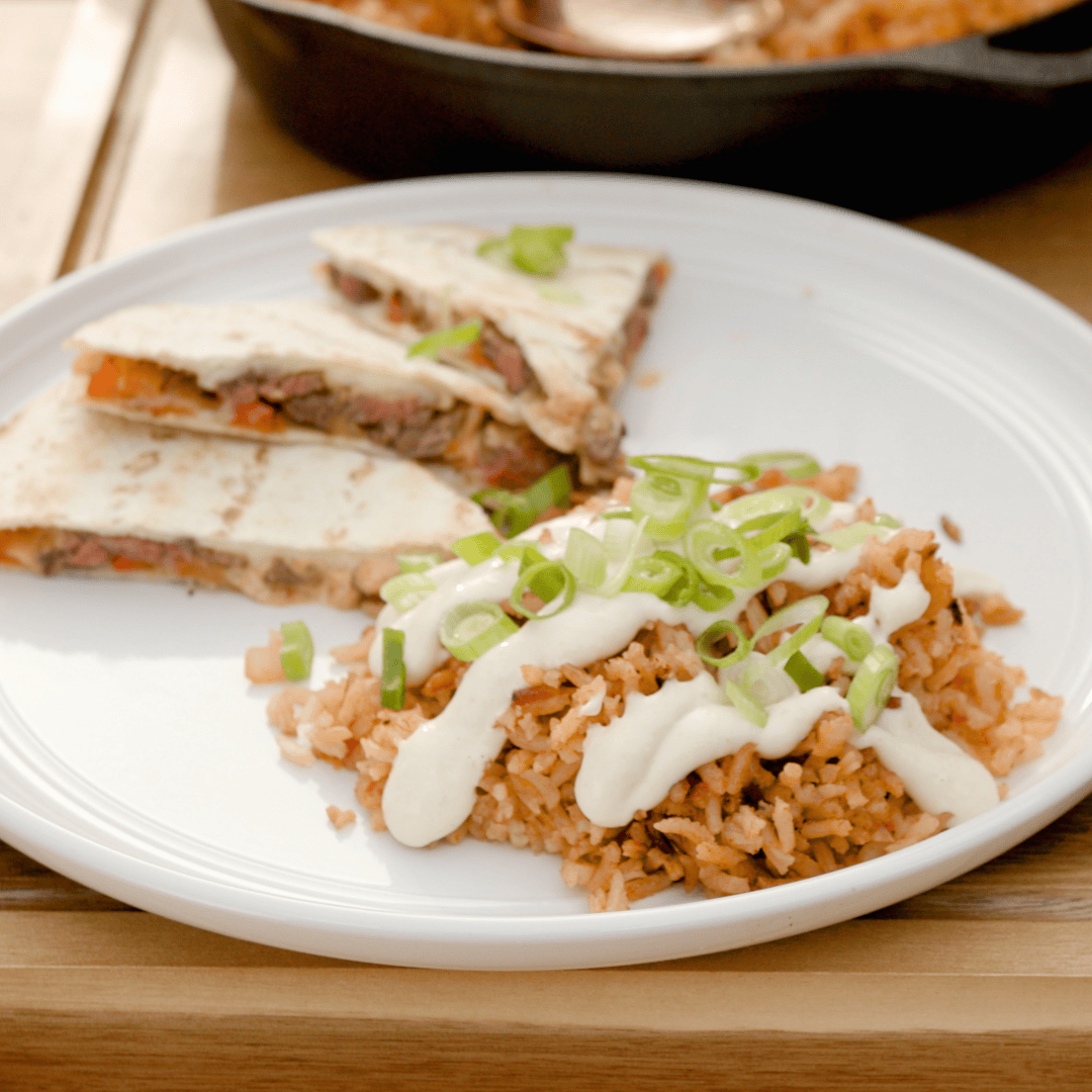 Grilled Skirt Steak Quesadillas Tastemade