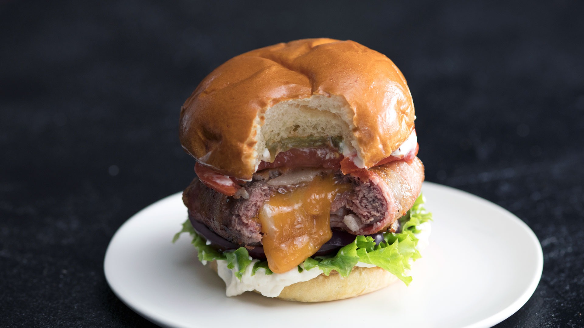 Bacon Wrapped Burger | Tastemade