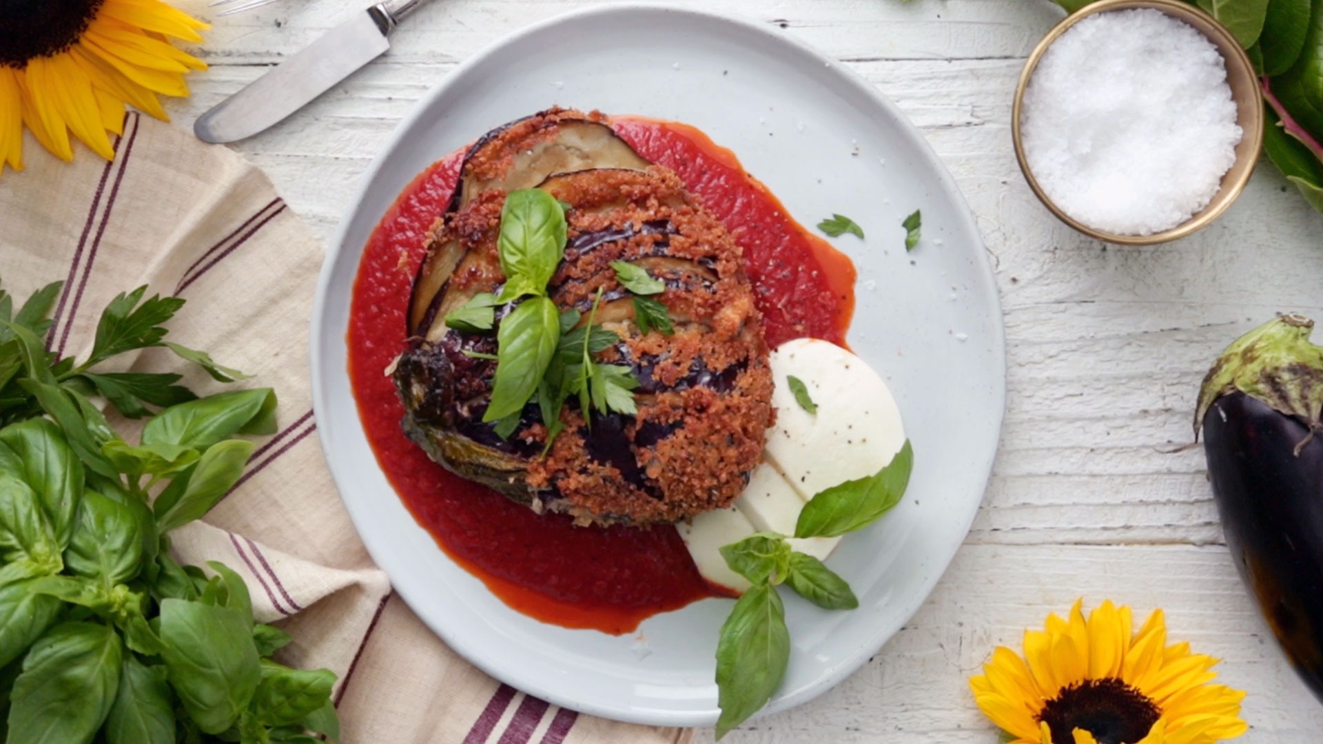 Hasselback Eggplant Parmesan Tastemade