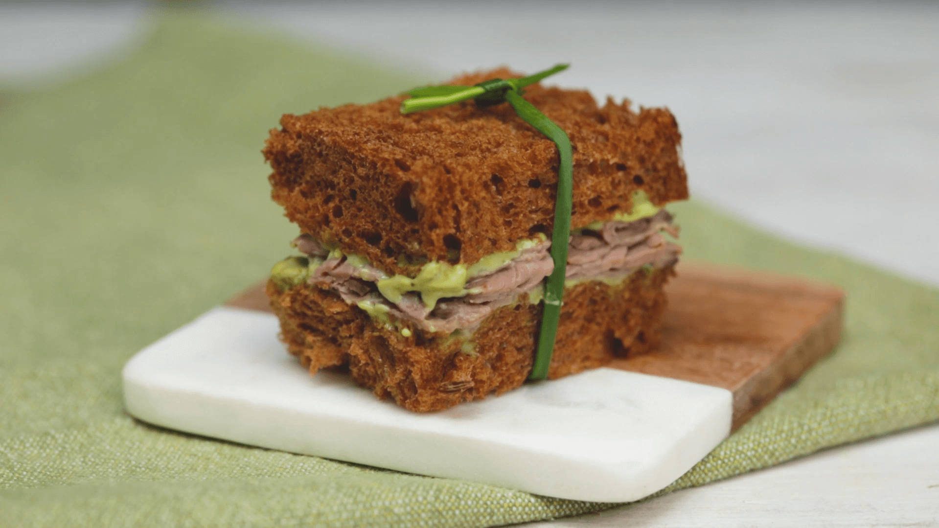 Roast Beef With Wasabi Mayonnaise Tastemade