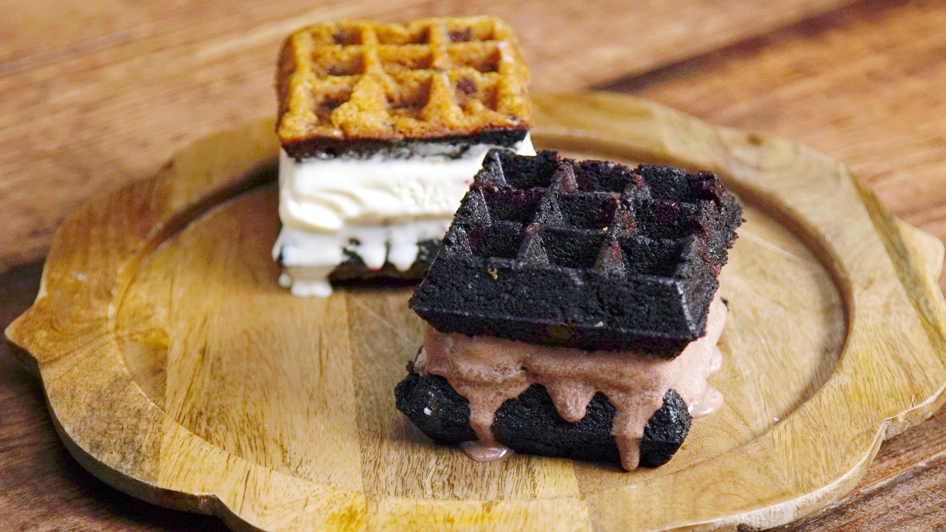 Waffle Cookie Ice Cream Sandwich Tastemade