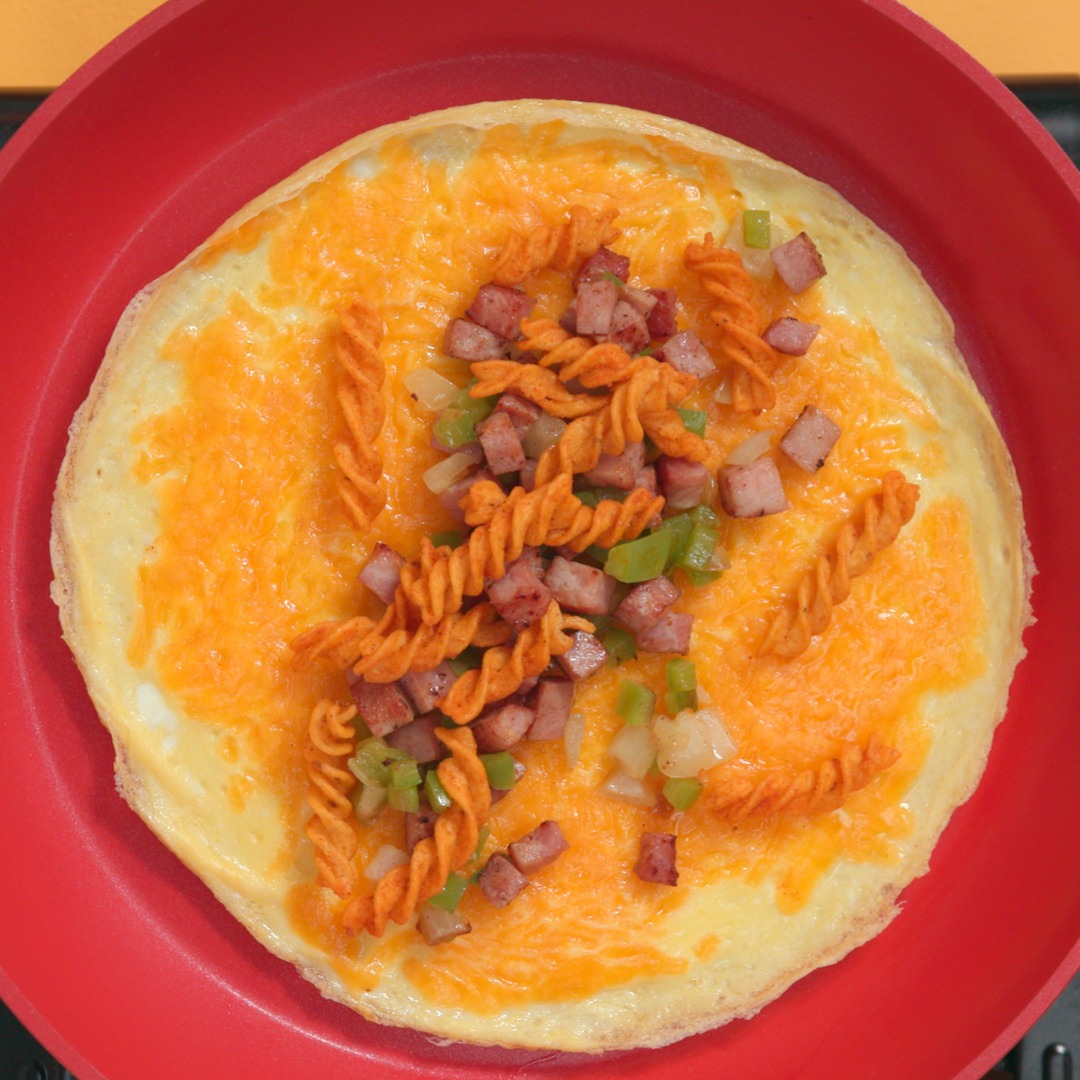 Fritos® Honey BBQ Denver Omelet Tastemade