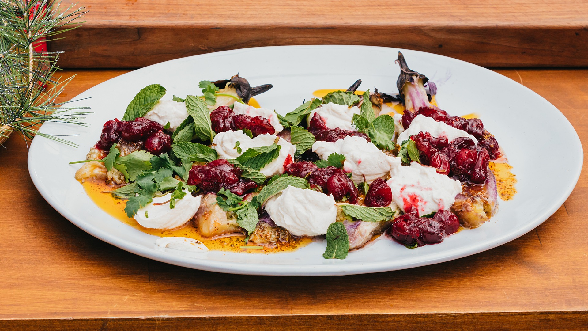 Roasted Eggplant with Herbed Labneh – Bonnie Plants