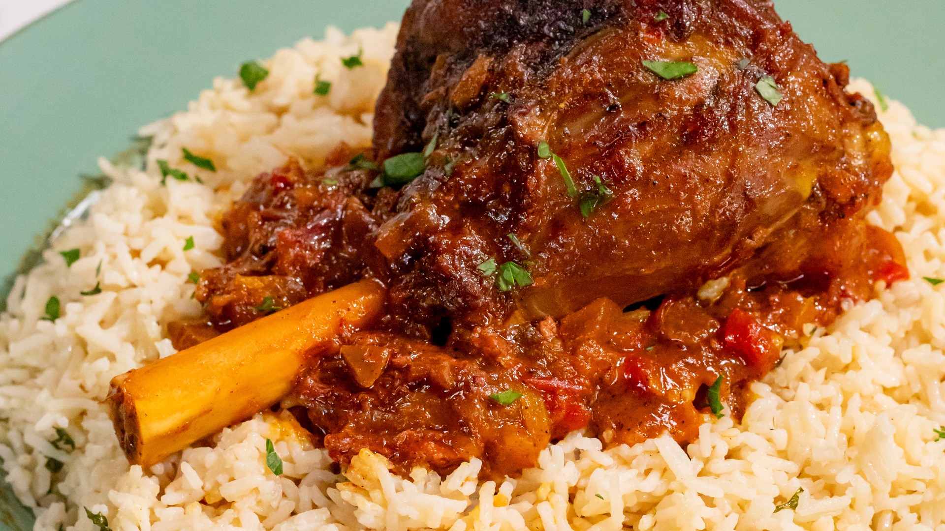 Moroccan Lamb With Harissa & Dates 