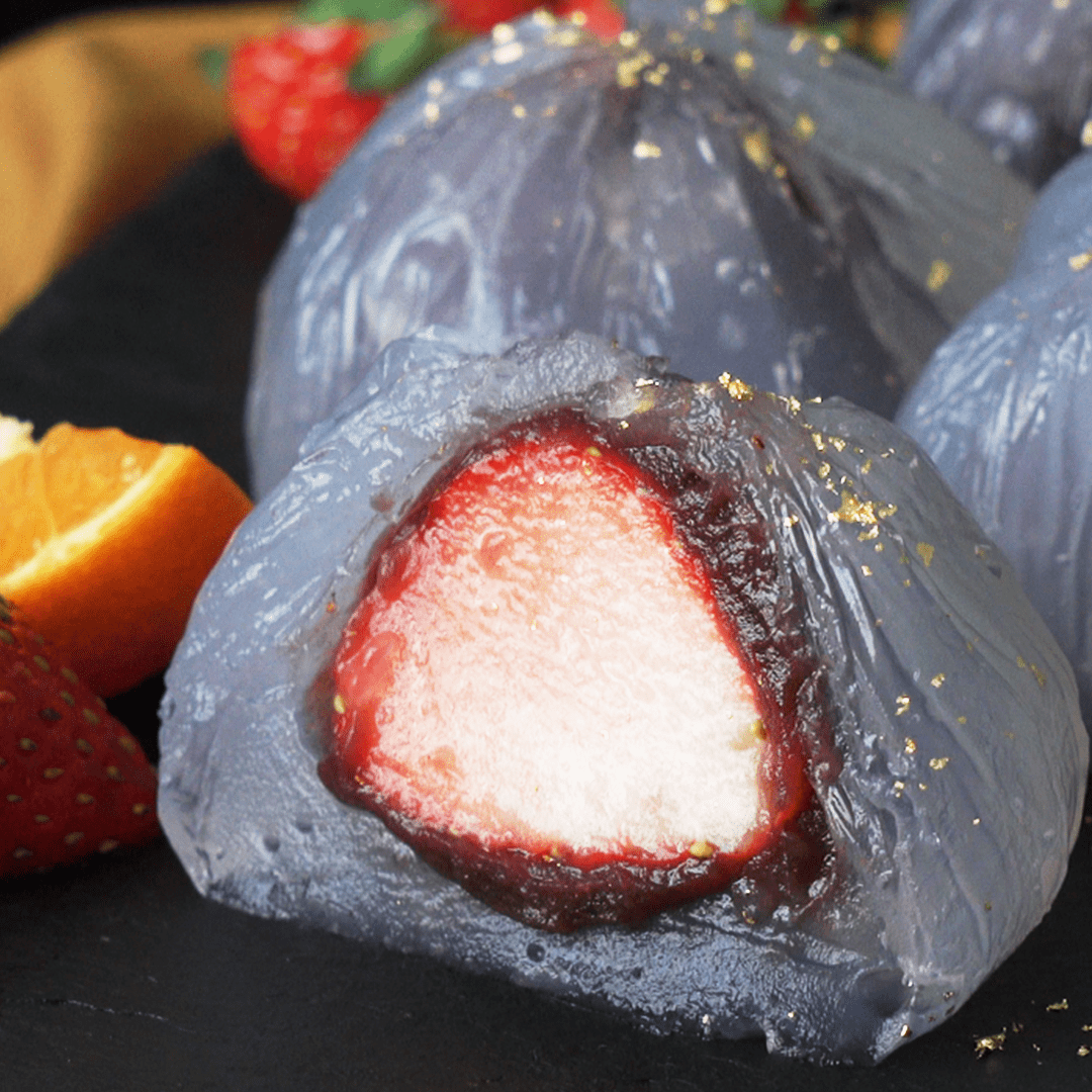 Japanese Water Manju Balls with Fresh Fruit | Tastemade