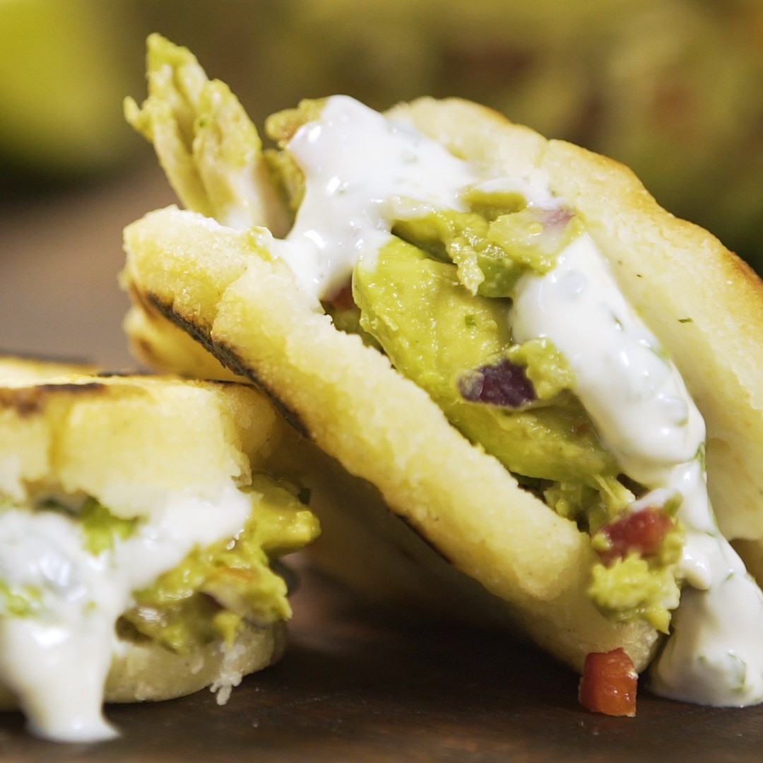 Stuffed Arepa | Tastemade