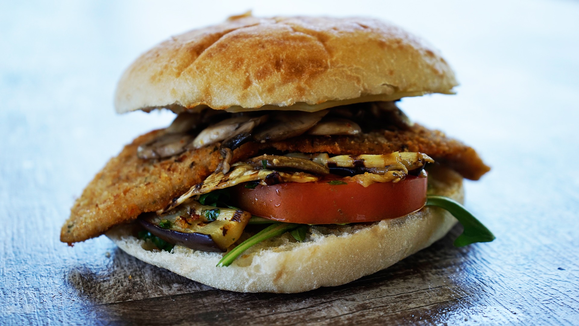 Chicken Schnitzel Burger Tastemade