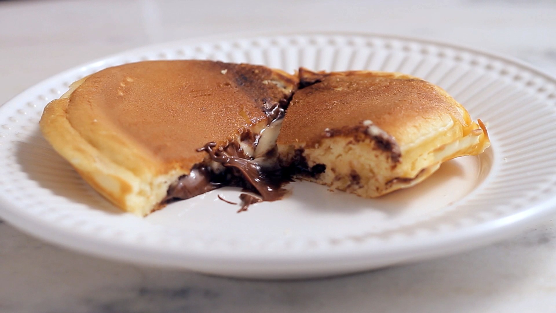 Nutella Stuffed Pancake | Tastemade