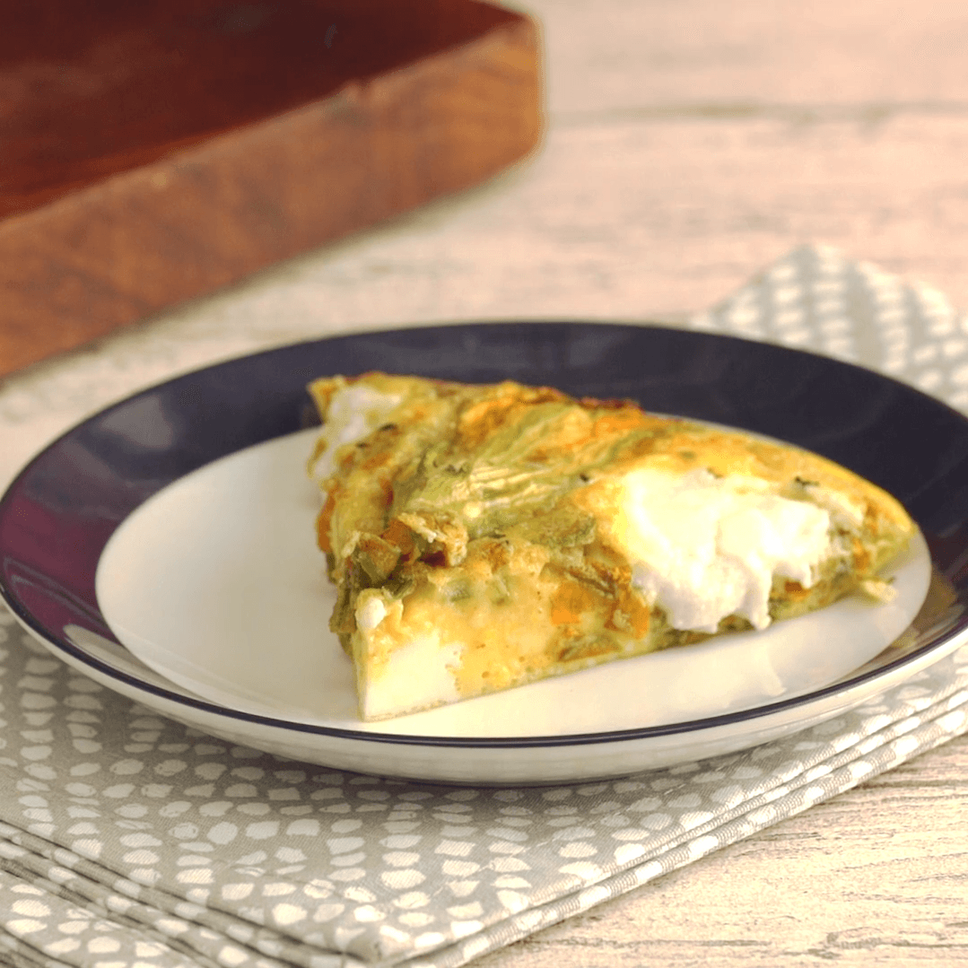 Squash Blossoms Frittata Tastemade