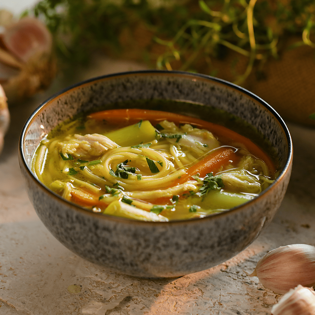 40Clove Garlic Chicken Soup Tastemade