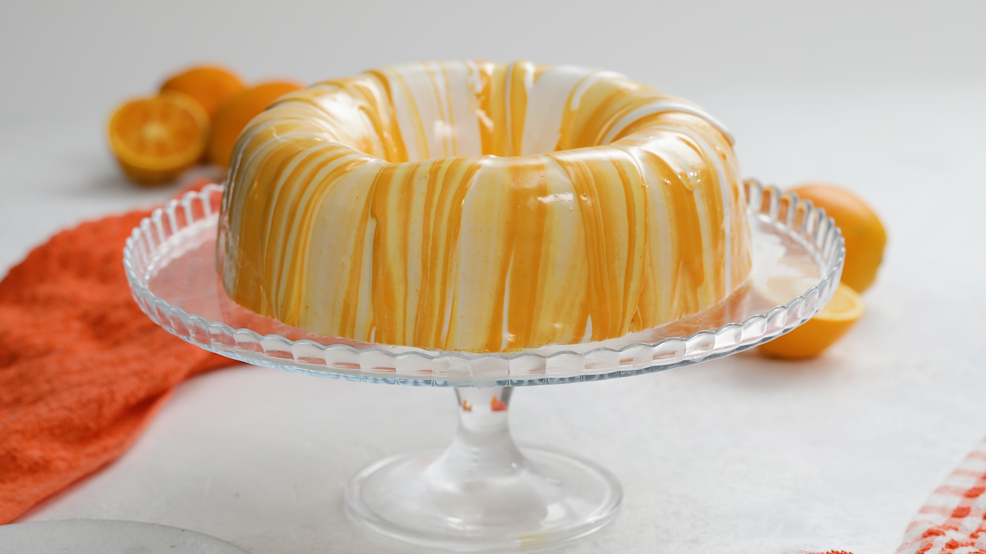 Lemon Log Cake with Mirror Glaze - Easy No-bake Mirror Glaze Cake - Mirror  Glaze Recipe - Whats4Chow