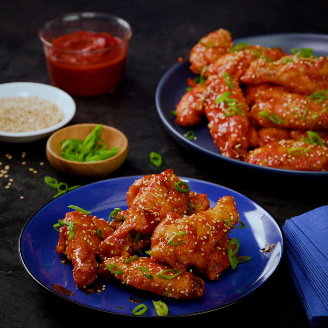 Sweet and Spicy Korean Chicken Wings Tastemade