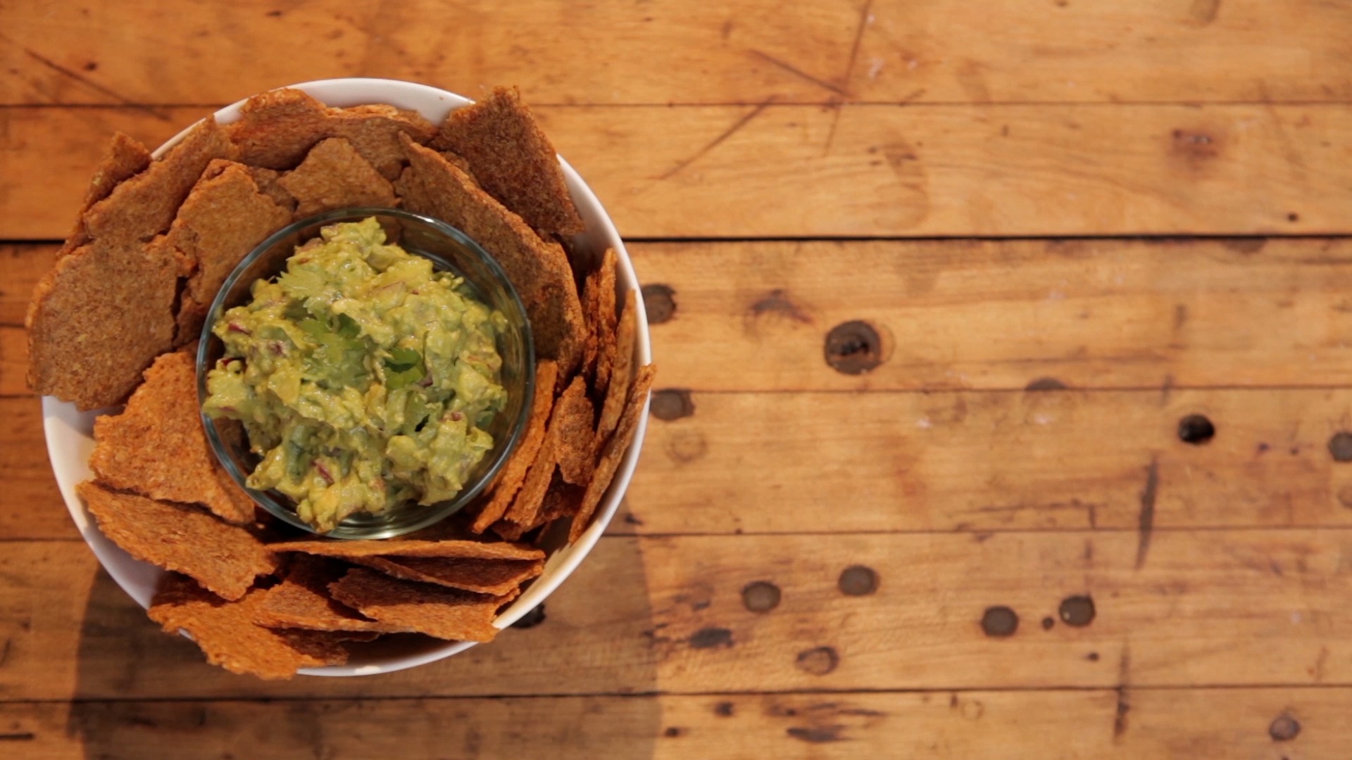 Raw Corn Chips & Guacamole Tastemade