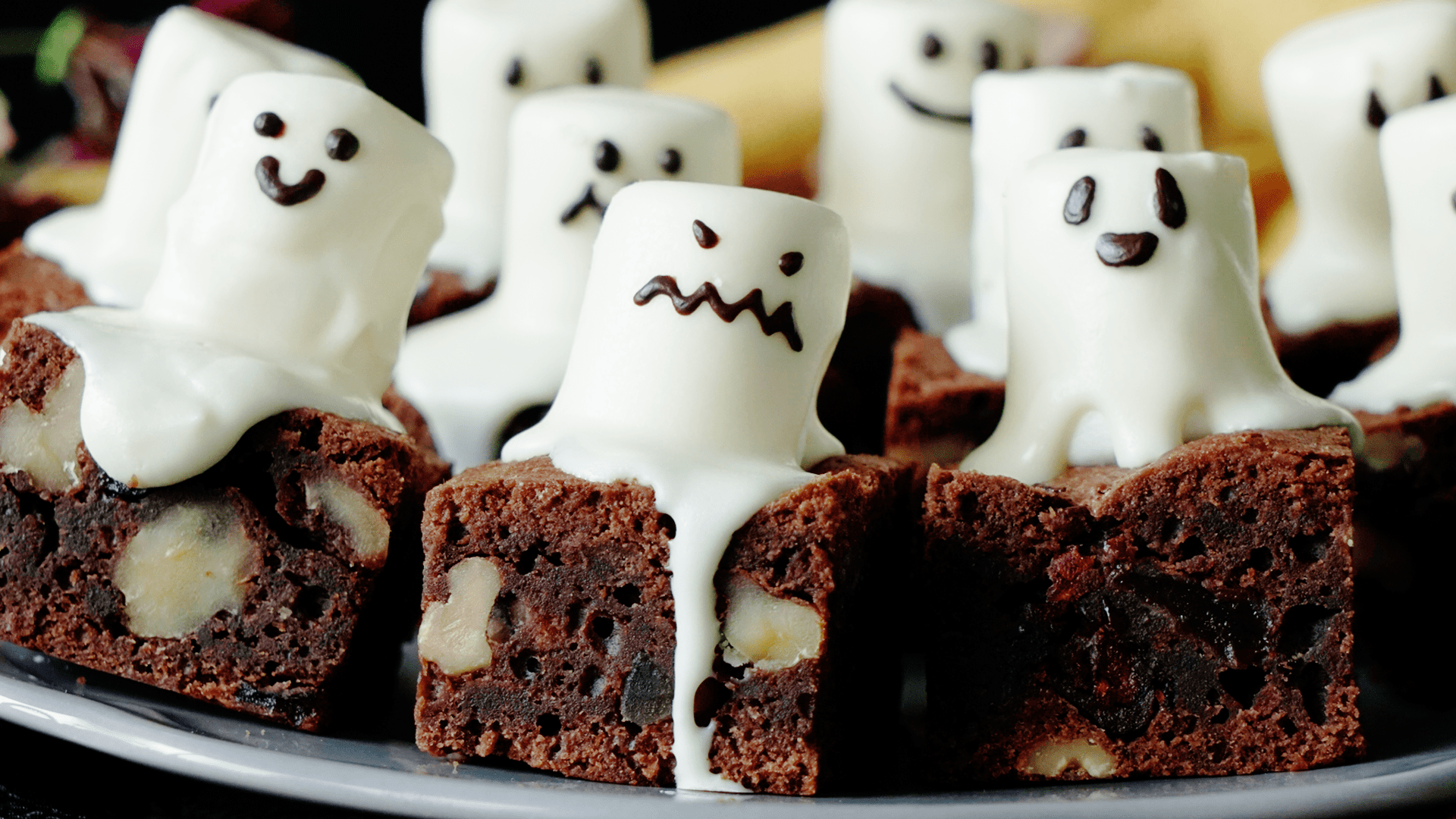 Ghost Brownies | Tastemade