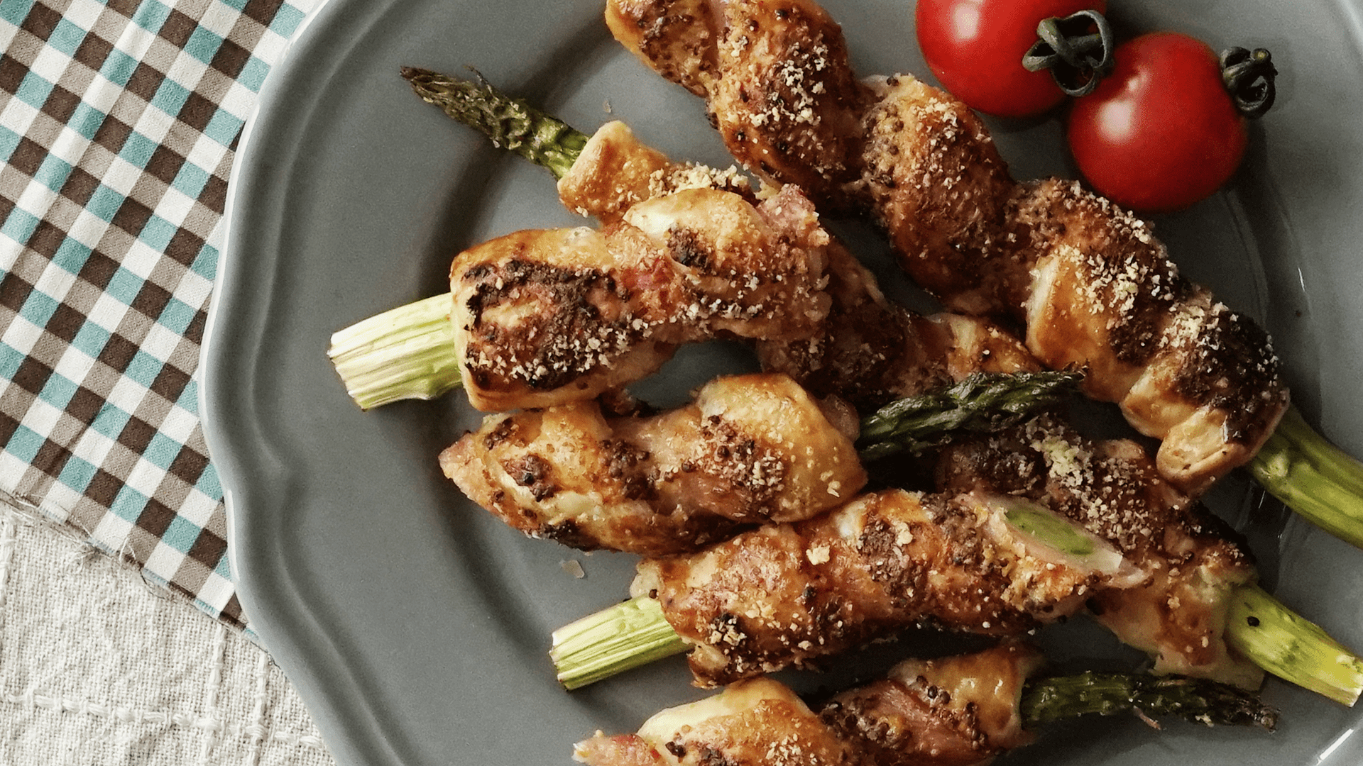 Cheesy Asparagus Spears