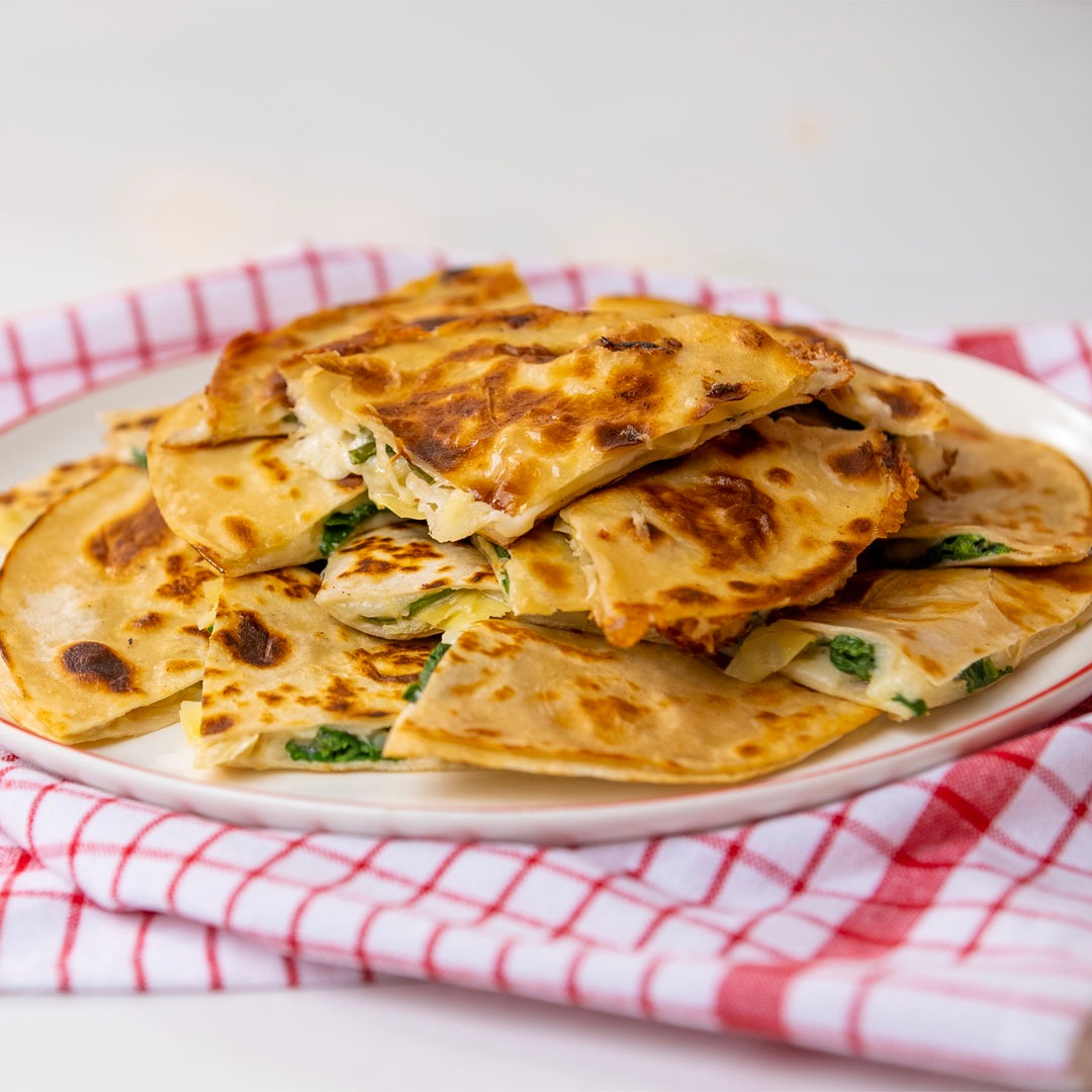 White Pizza Quesadillas | Tastemade