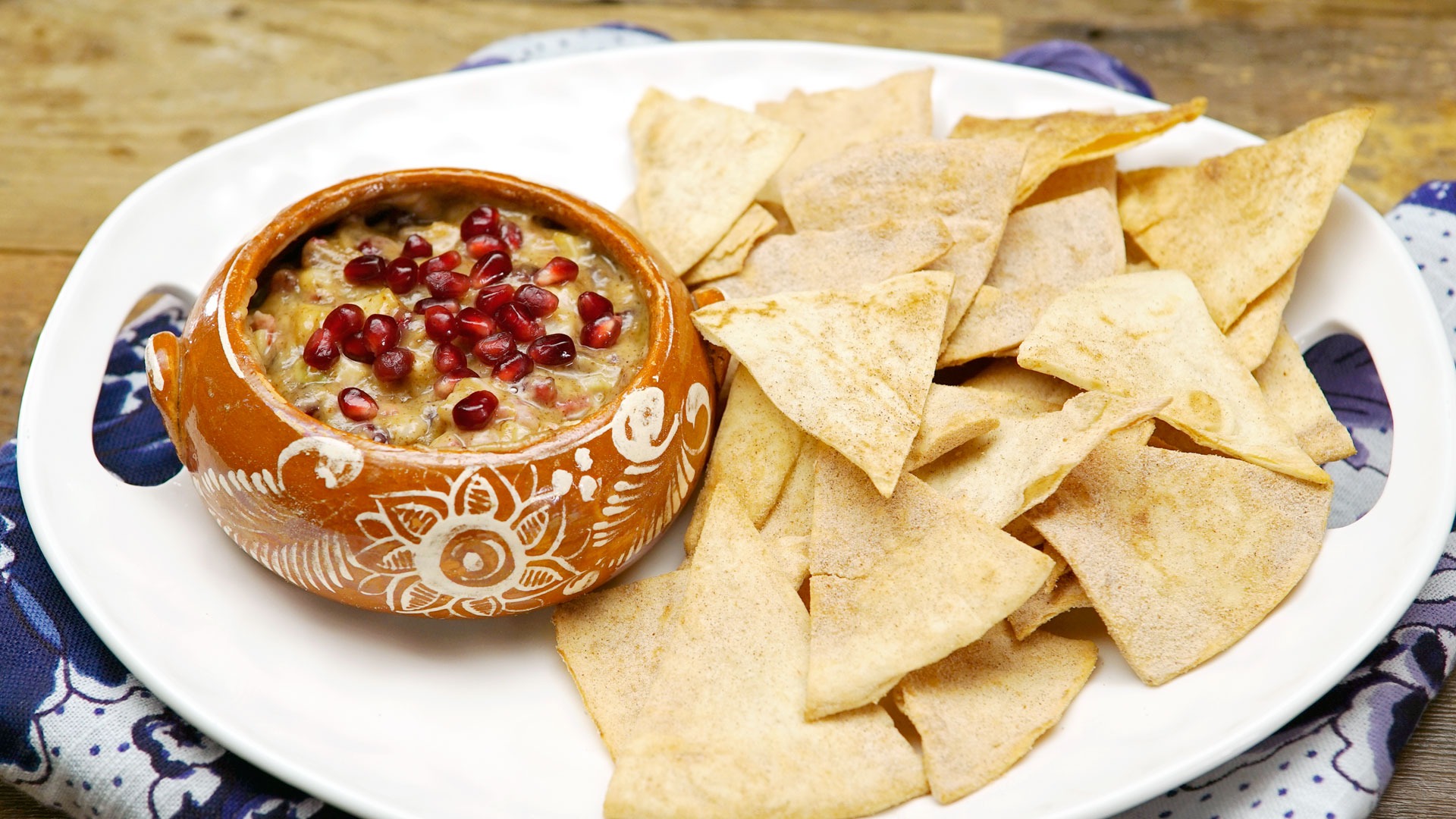 Cinnamon Tortilla Chips With Fruit Salsa Tastemade