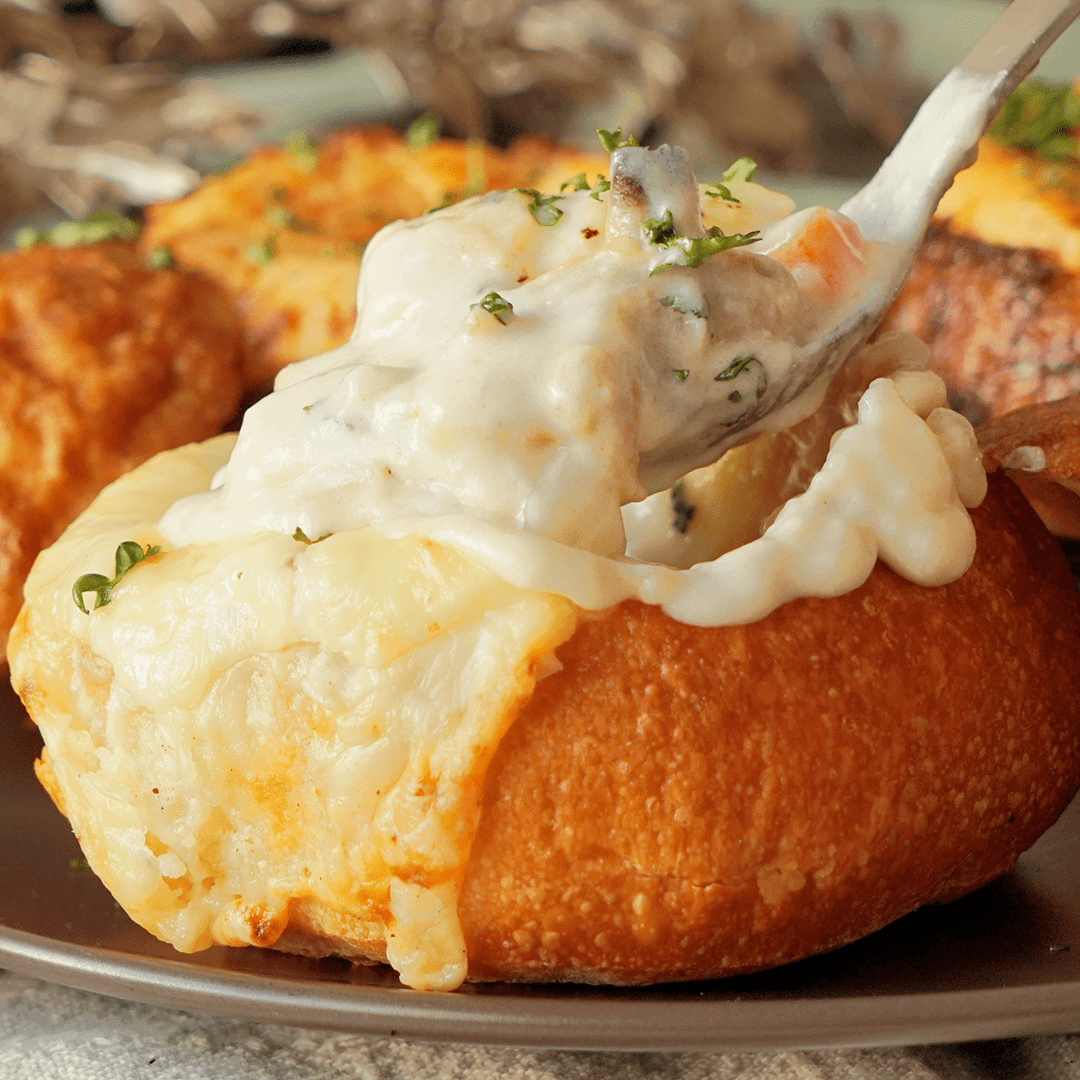 Hot Clam Chowder Bowl | Tastemade