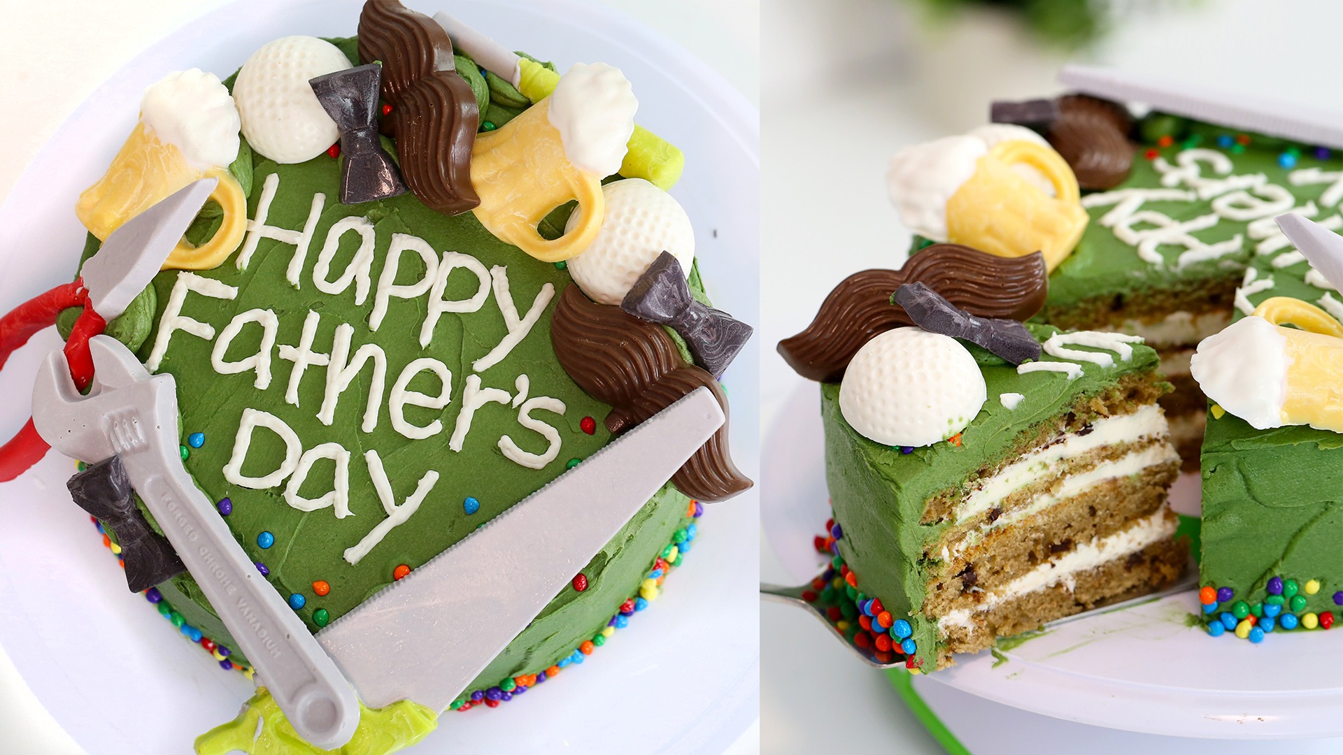 Simple Father's Day Cake-sgquangbinhtourist.com.vn