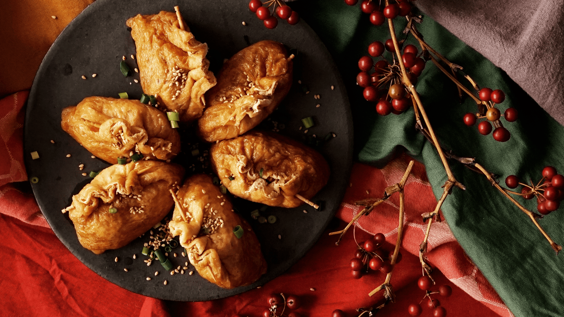 Stuffed DeepFried Tofu Pouches Tastemade