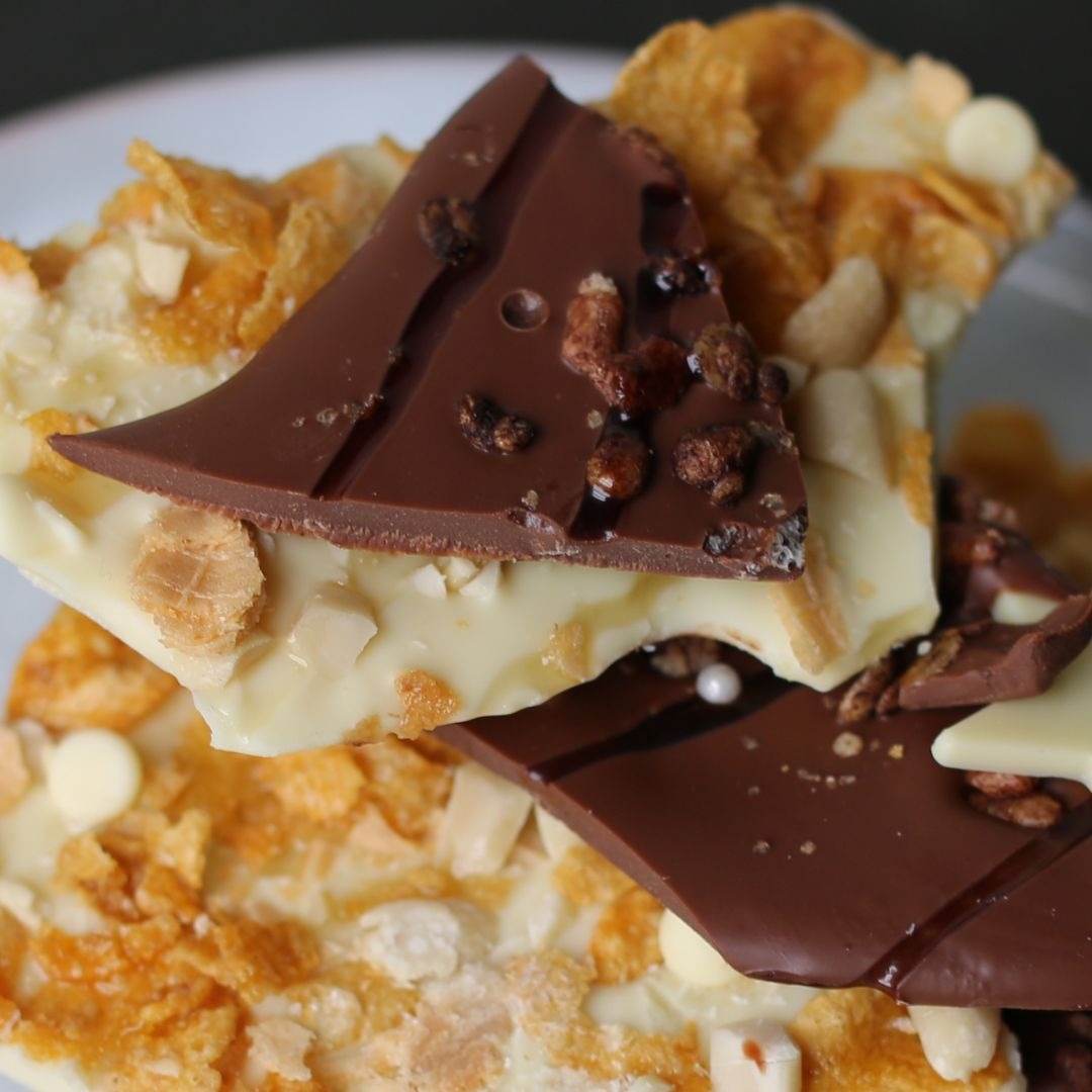 Chocolate Cereal Bark Two Ways Tastemade