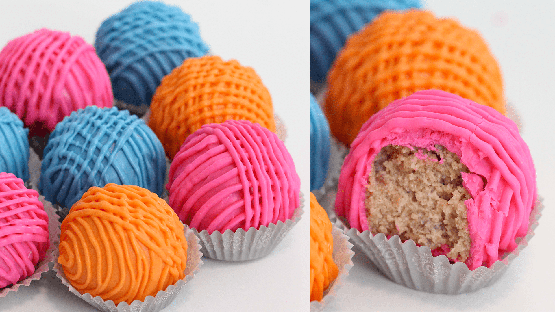 Yarn Ball Cake Pops