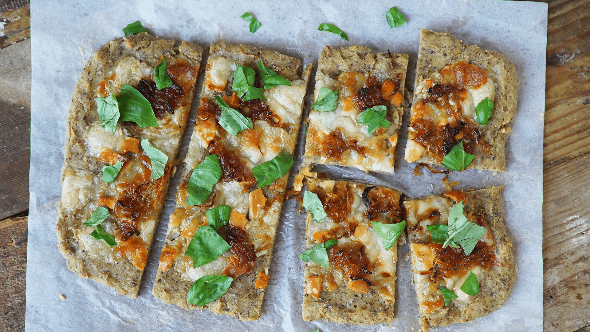 Flaxseed Pizza Crust Tastemade