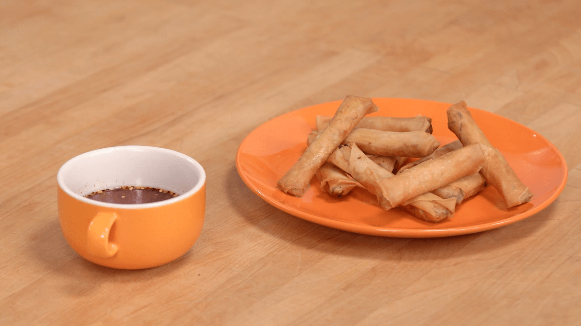 Lumpia with a Sweet Chili Sauce Tastemade