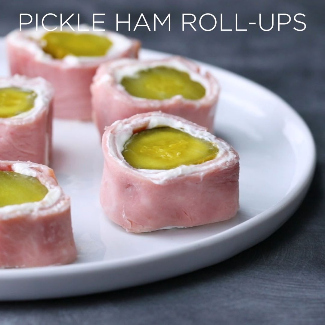 Pickle Ham Roll Ups Tastemade