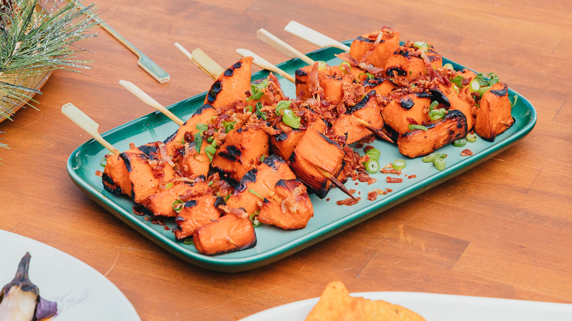 Grilled Sweet Potato Skewers